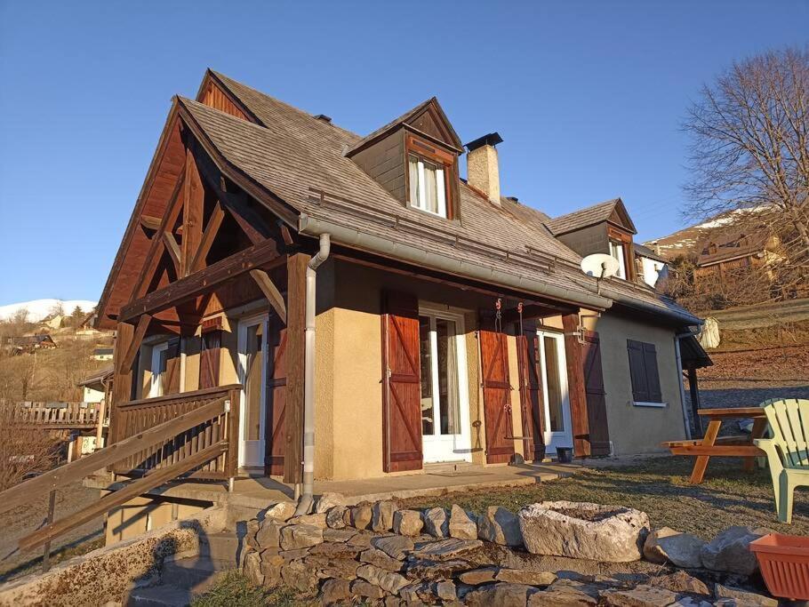 Maison De Montagne Au Calme Avec Cheminee Poubeau Buitenkant foto